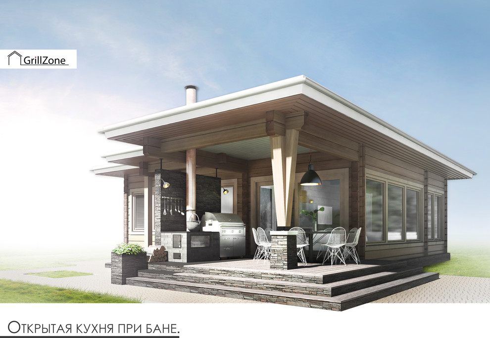 Уличная гриль-зона, Комарово