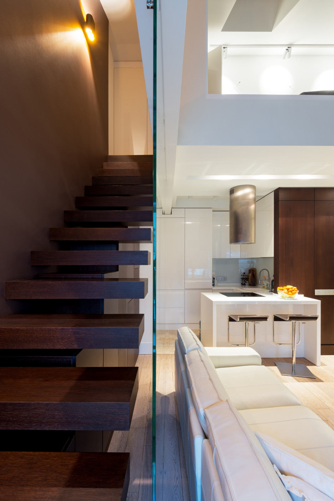 Двухуровневые апартаменты