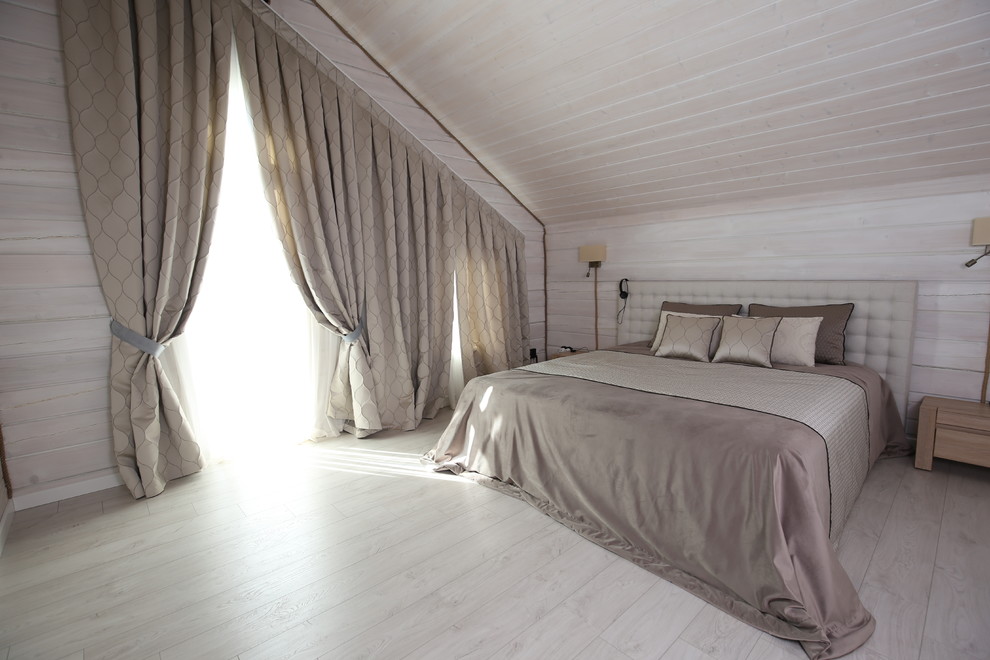 Деревянный дом: особенности текстильного оформления