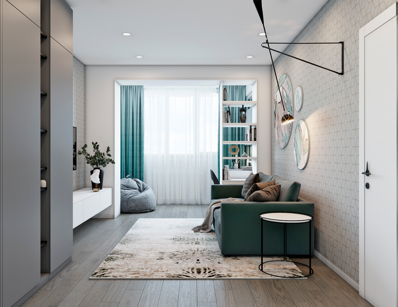 Everyone has his own room