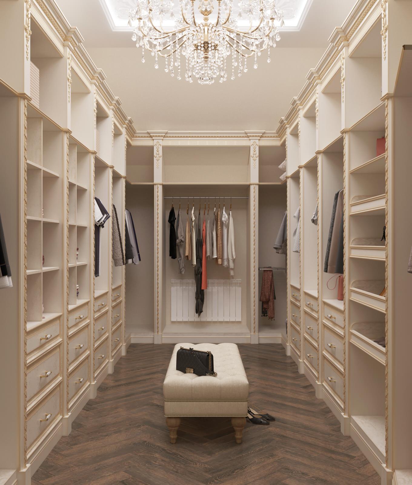 Обложка проекта: Гардеробная в частном доме