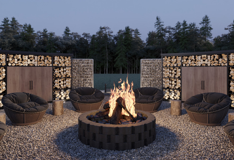 Загородный дом в охотничьем стиле