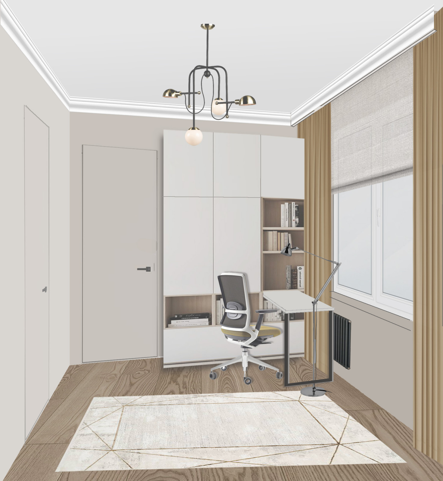 Обложка проекта: ЖК1147_55 кв.м