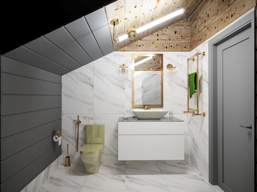 Яркая детская с санузлом