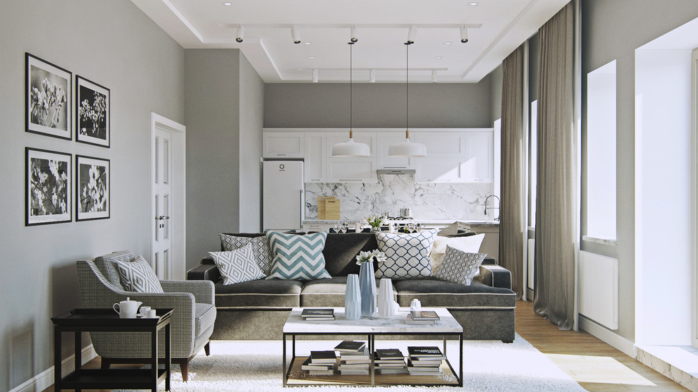 Дизайн интерьера квартиры в центре Казани