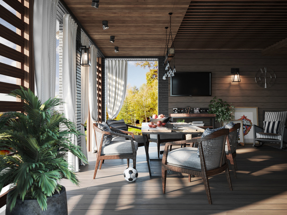 Обложка проекта: Беседка на придомовой территории для фаната ФК ЦСКА. Поселок Марково-Курсаково