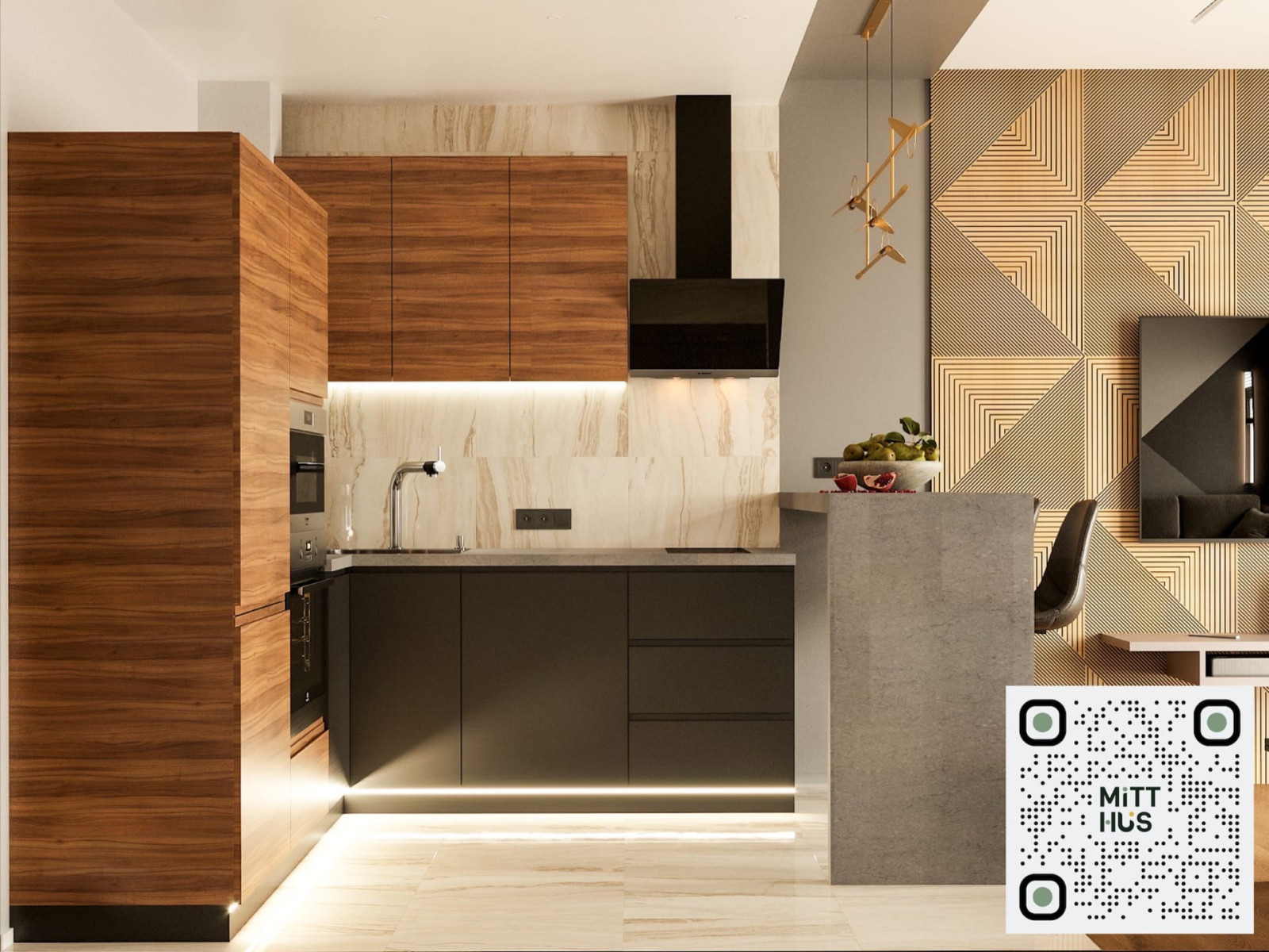 двухкомнатная квартира ЖК Образцовый квартал