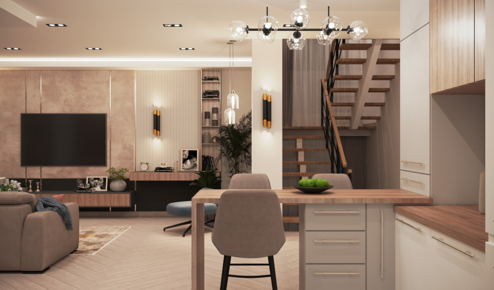 Дом 180 кв.м. Современный стиль