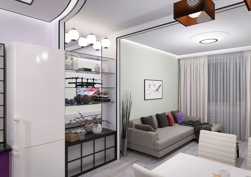 Обложка проекта: Кухня-гостиная