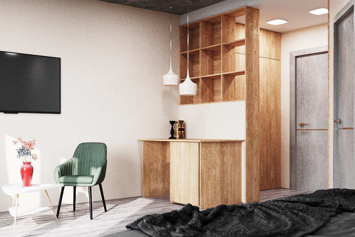 Обложка проекта: Дизайн гостиницы 900 кВ м с банным комплексом