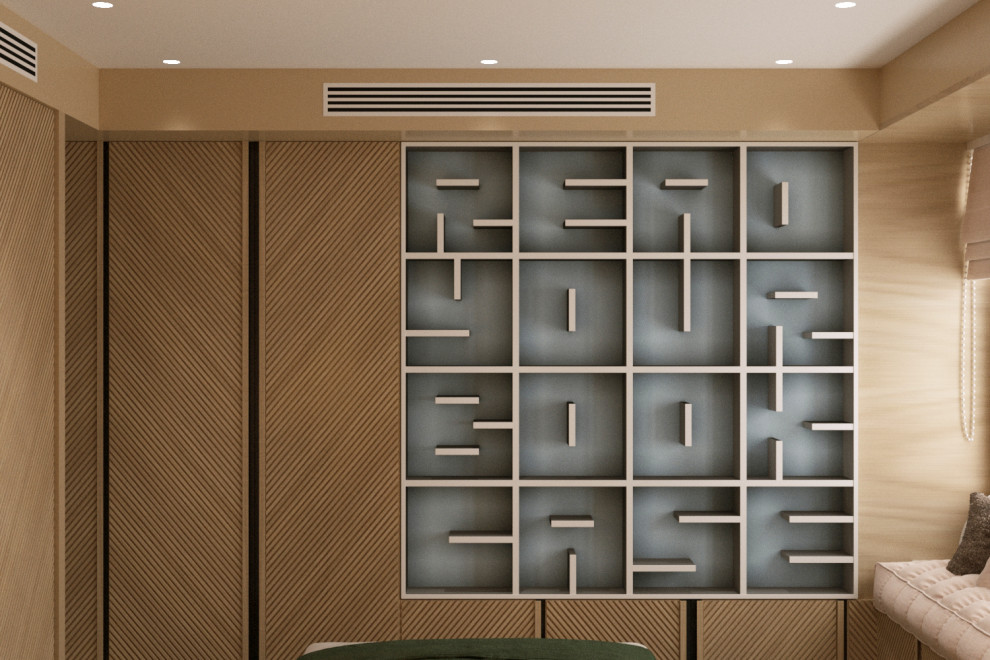 Спальня ЖК Родной город проект "Солнечное конфетти"