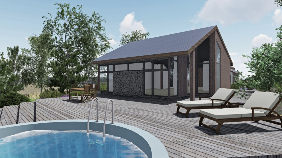 Обложка проекта: Ландшафт участка д.М.Куяш 2022г.