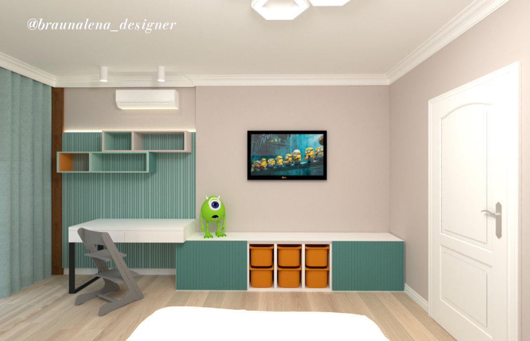 Обложка проекта: Детская для мальчика "На вырост"