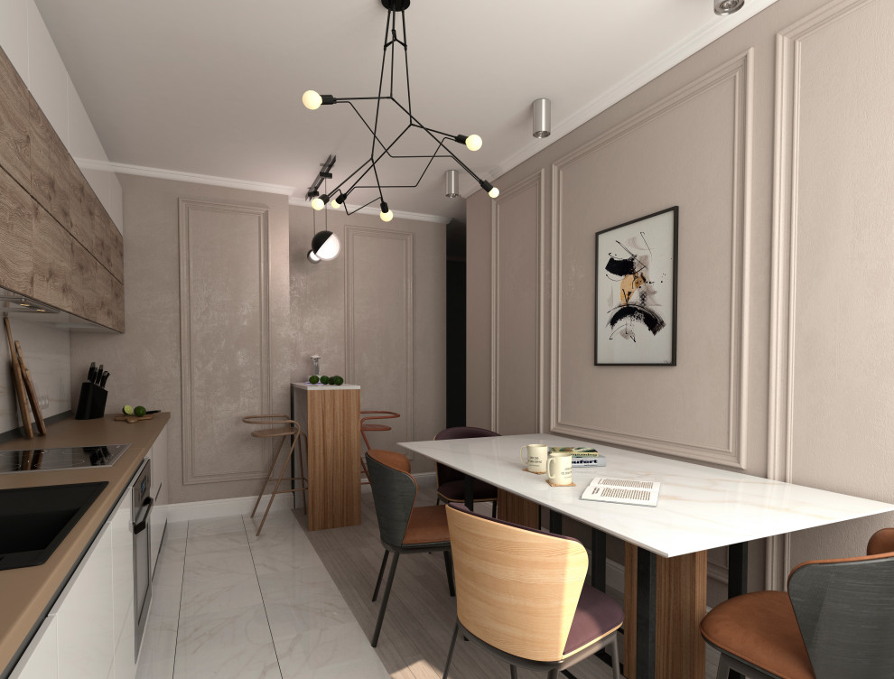 Обложка проекта: Трёхкомнатная квартира для молодой семьи с ребёнком.3 варианта.