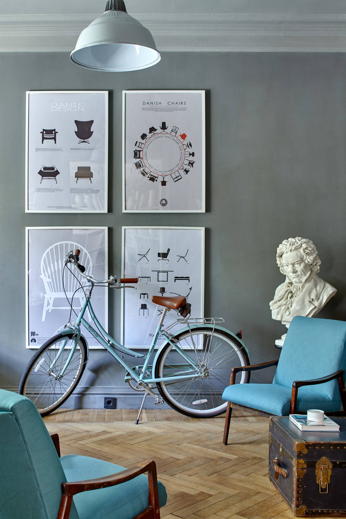 Houzz тур: Ретро-бюро для команды дизайнеров