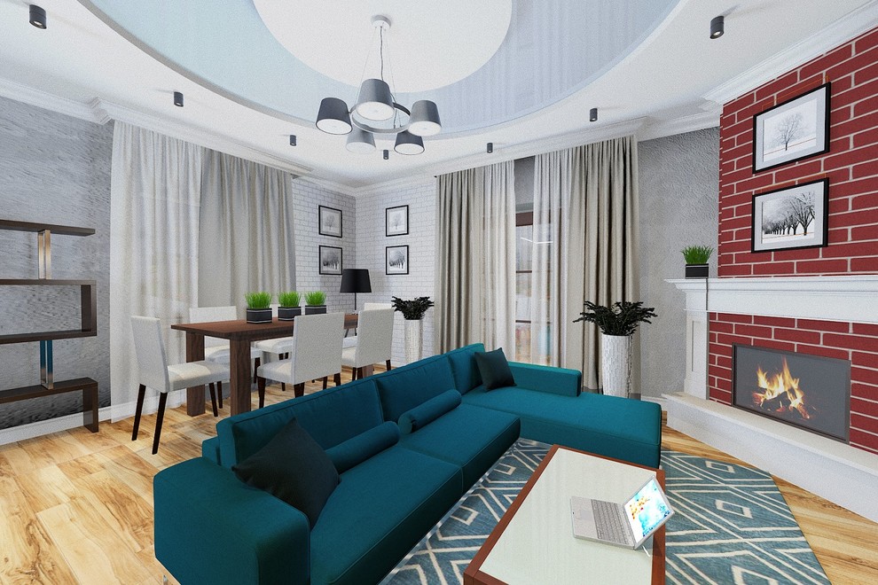 Совмещенная студия в частном доме