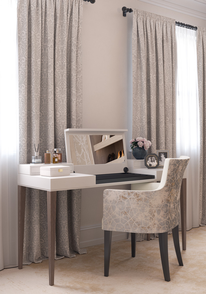 Dressing room in a residential house