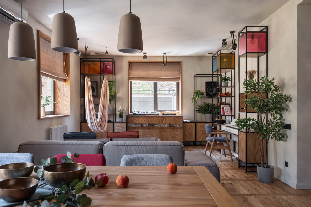 Дизайн интерьера частного дома в стиле этно-панк