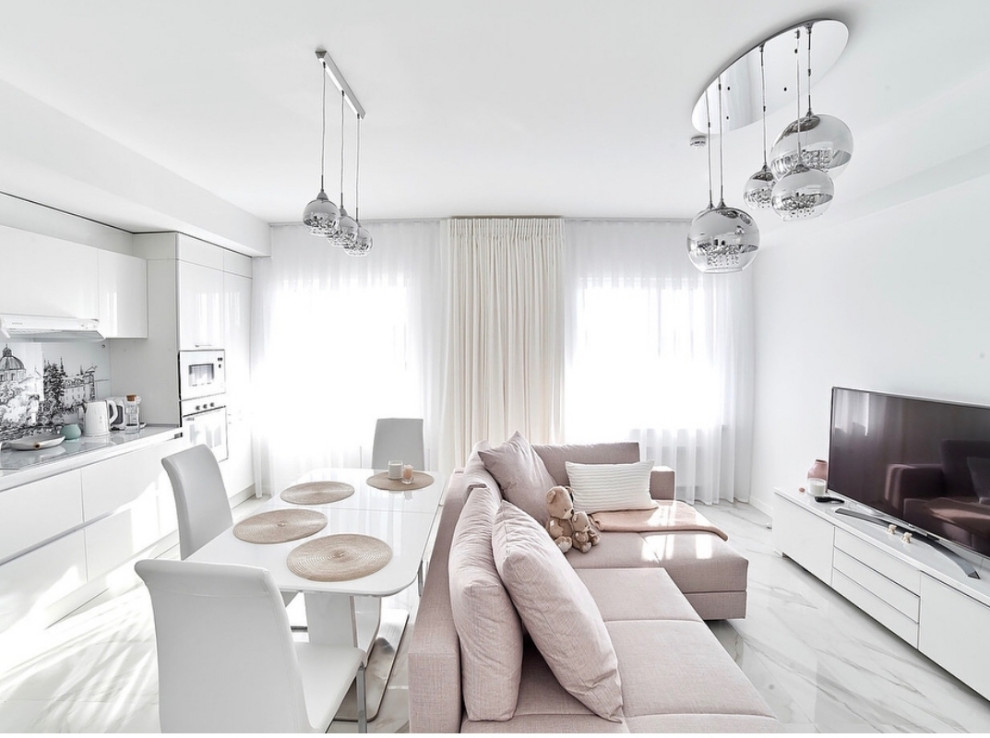 Квартира в светлых тонах