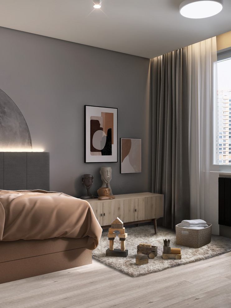 Дизайн двухкомнатной квартиры, 54 м2