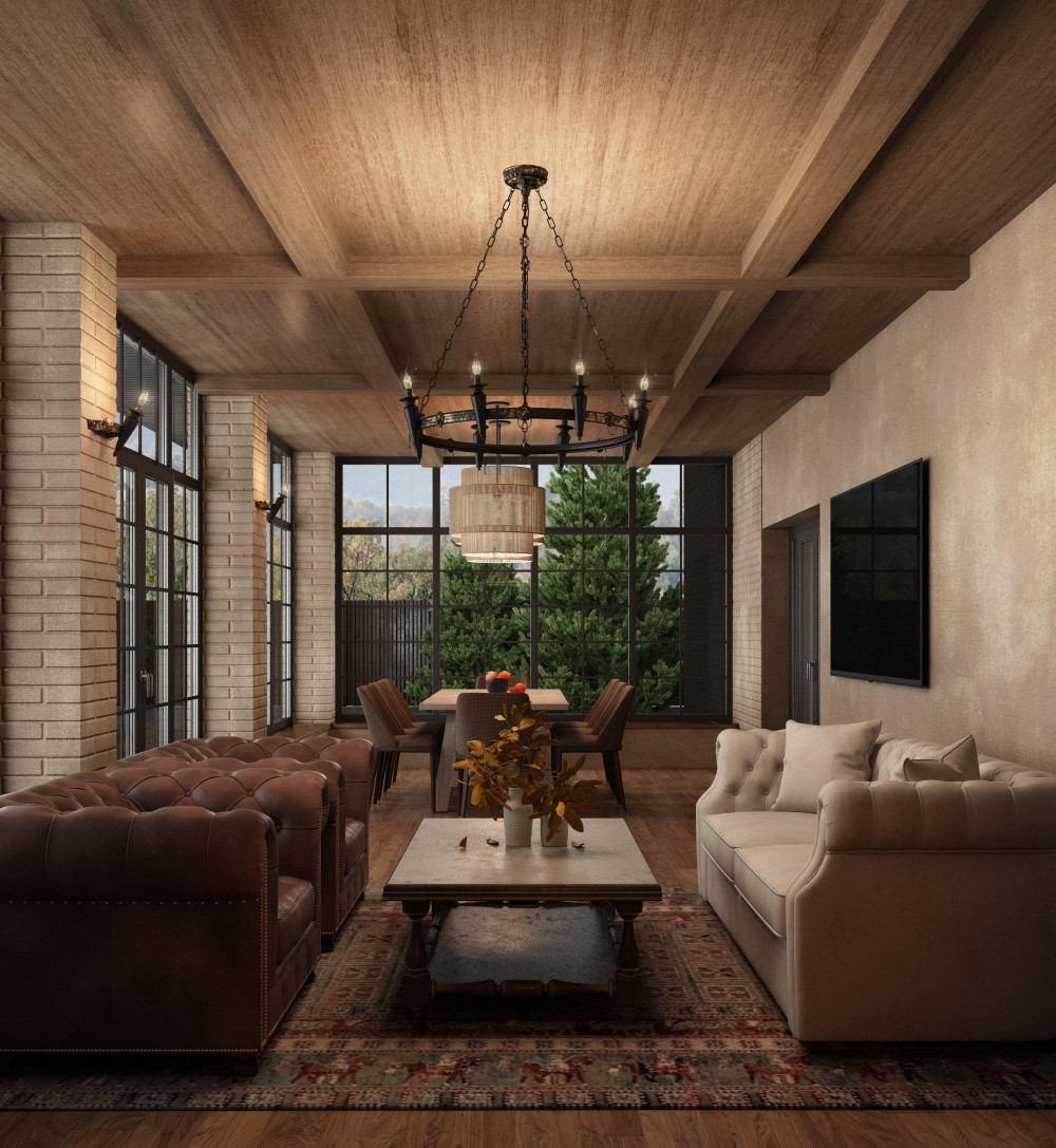 Обложка проекта: Загородный коттеджный посёлок «Лесной остров»