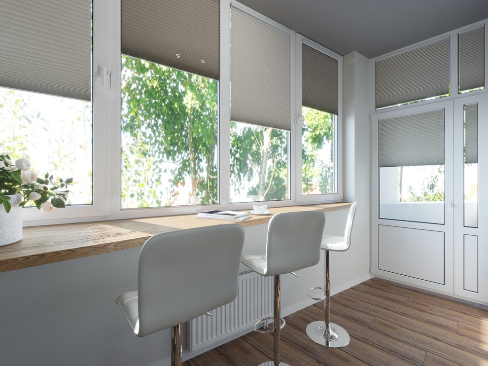 Дизайн интерьера балкона для квартиры по ул.Садовая