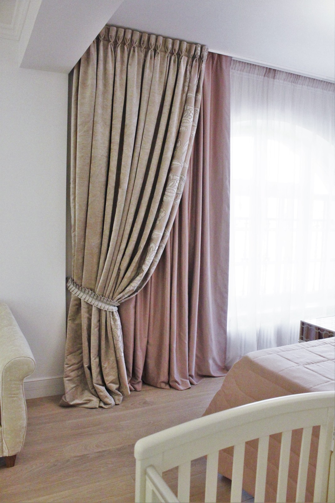 Текстильное оформление дома в КП Пестово