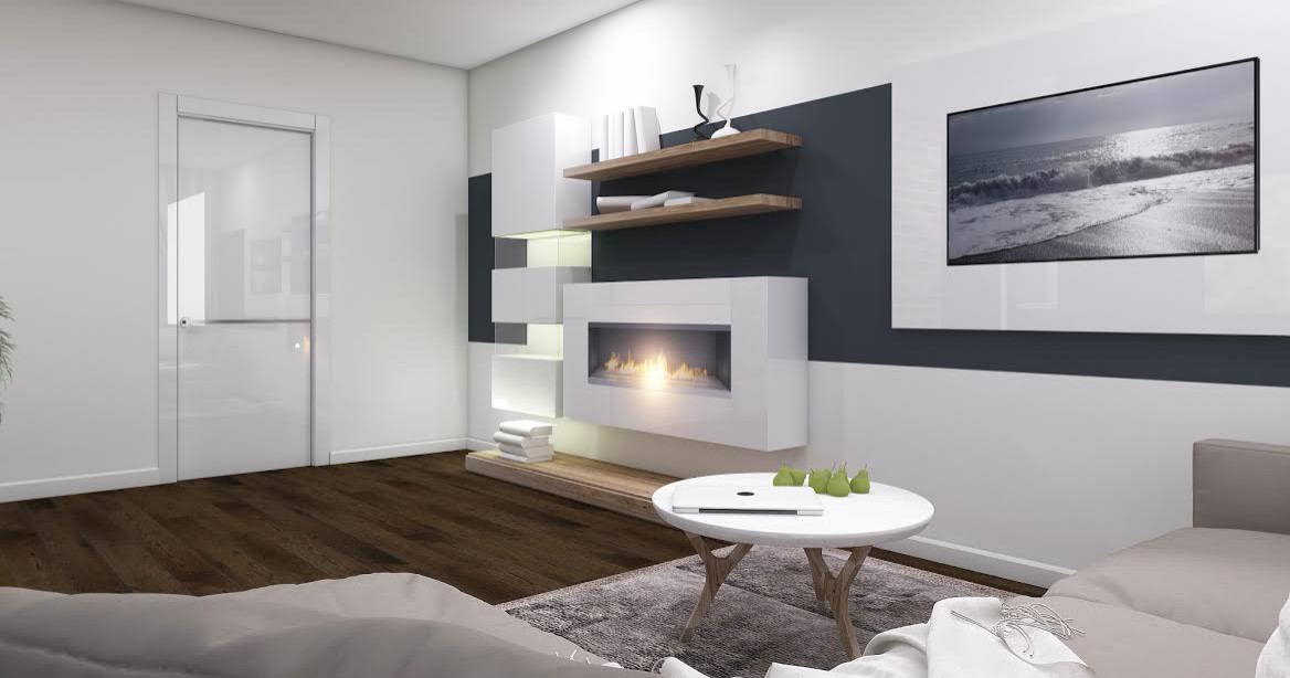 Гостиная в 3к.кв ЖК “Новый Оккервиль“