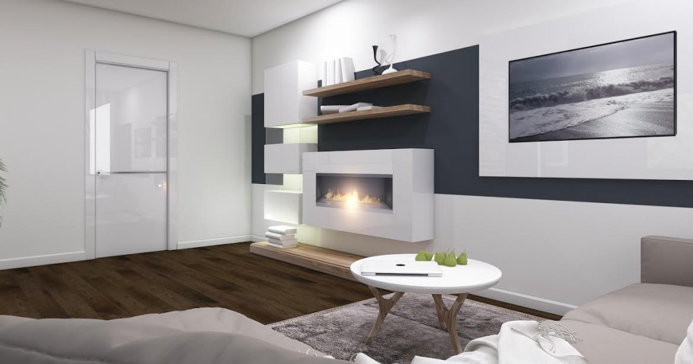 Гостиная в 3к.кв ЖК “Новый Оккервиль“