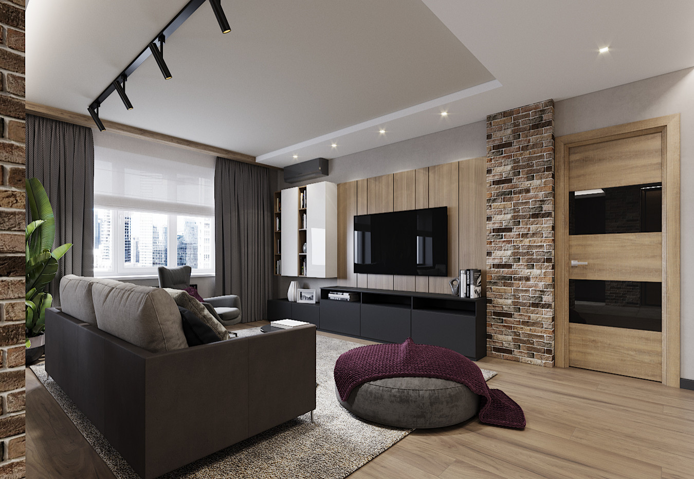 Квартира 2х комнатная