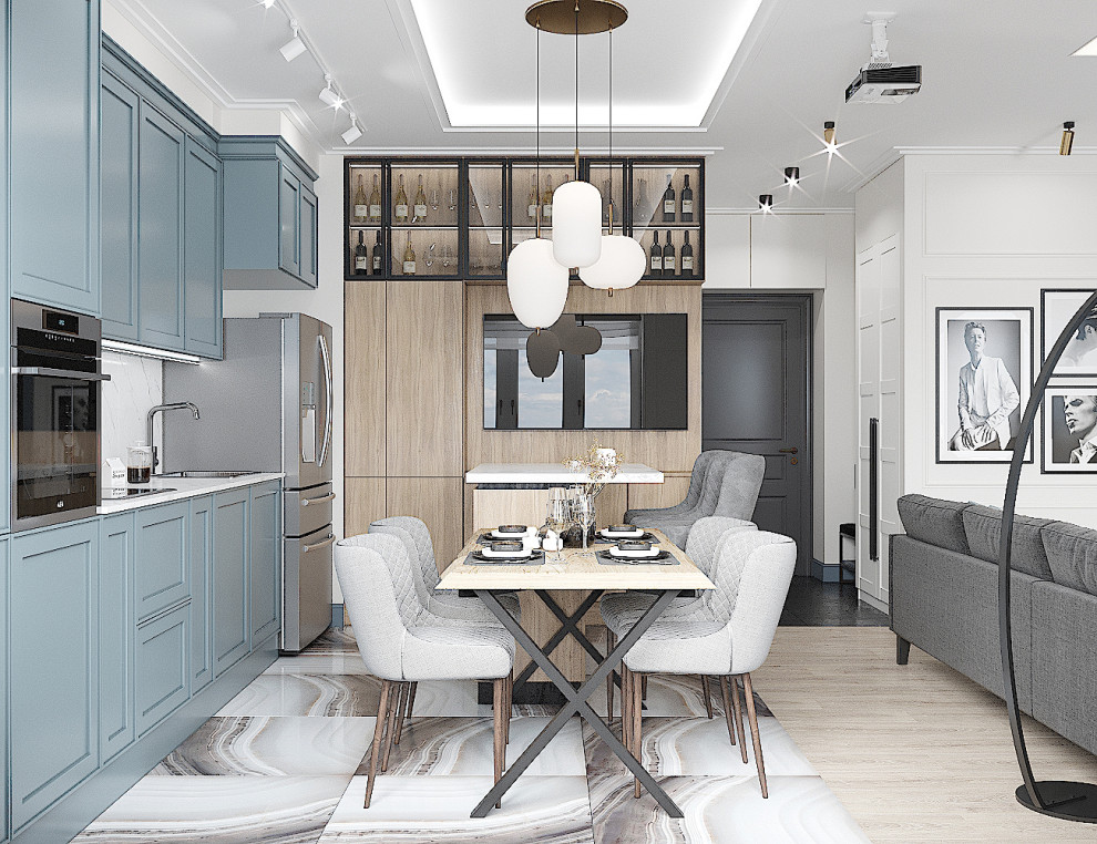 ЖК Level Амурская, Заказчики молодая пара, квартира 68 кв.м.