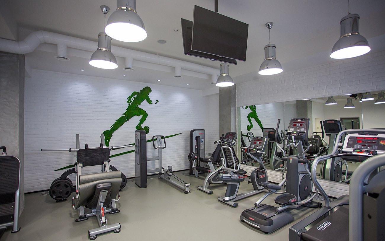 Обложка проекта: Спортзал
