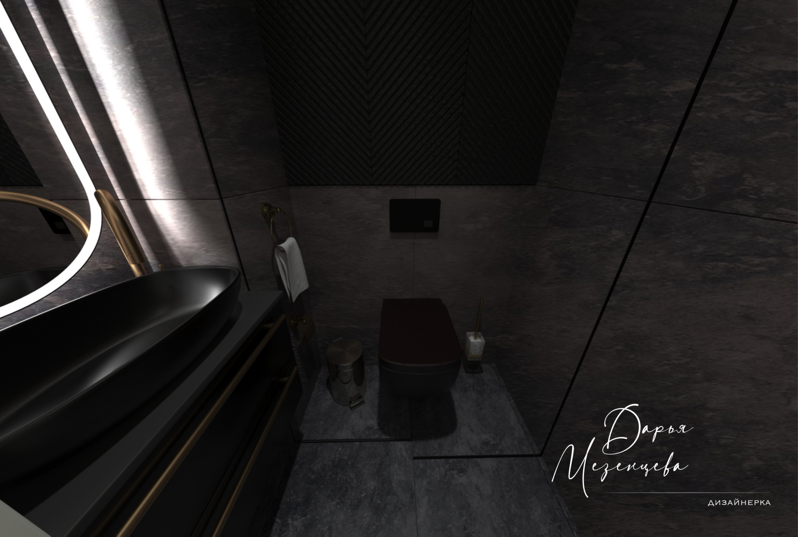 Обложка проекта: Трехкомнатная квартира-студия 82кв.м