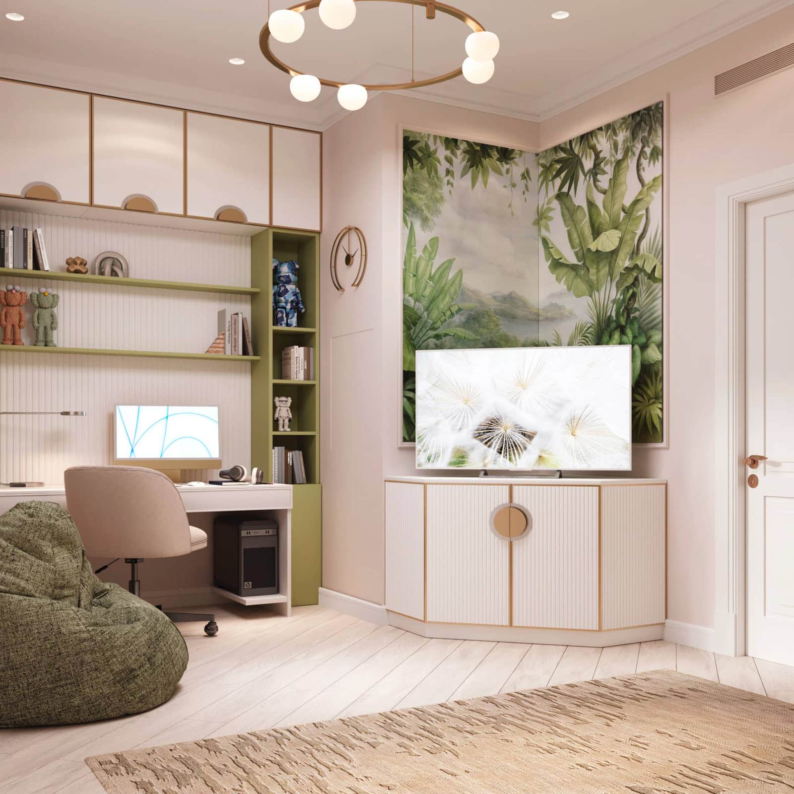 Дизайн и ремонт таунхауса в ЖК «Николинские ключи» — Роскошь вне времени