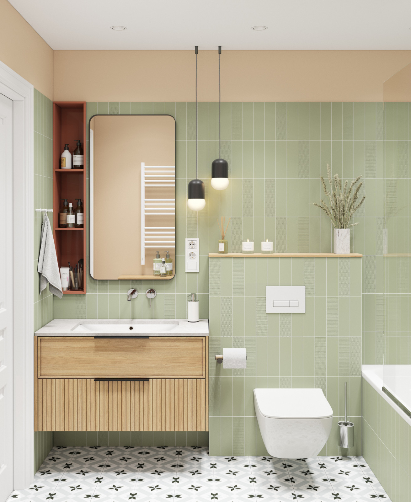 Дизайн интерьера четырехкомнатной квартиры в г. Москва