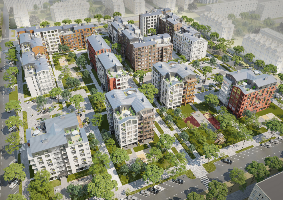 Обложка проекта: Жилой квартал Стандарт L