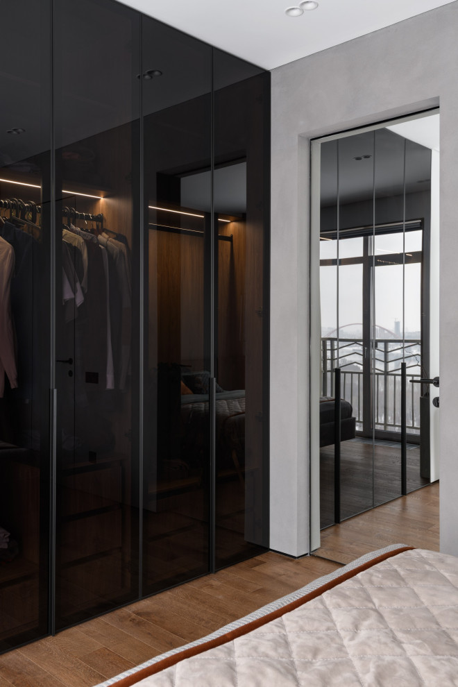 Брутальная трехкомнатная квартира 90 кв.м. с видом на реку