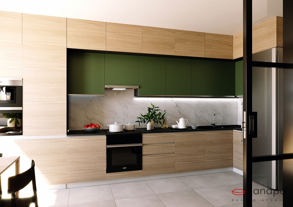 Двухуровневая корпаративная квартира