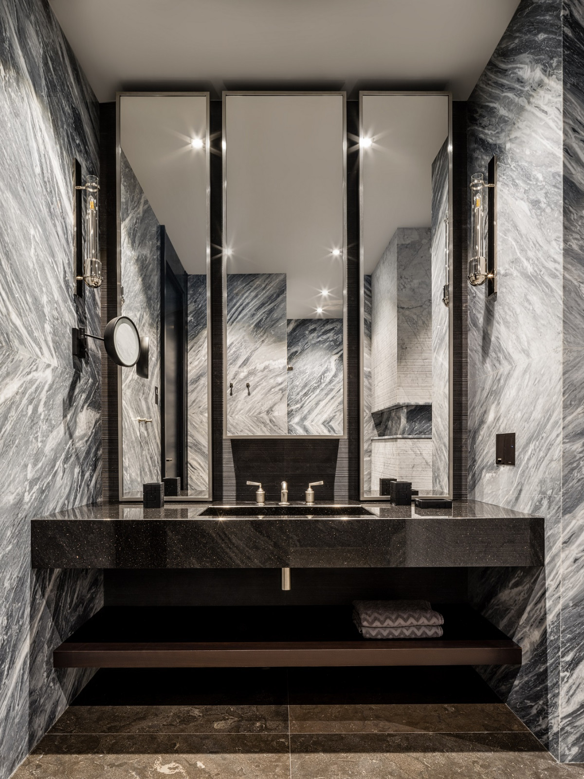 Квартира в стилистике брутализма