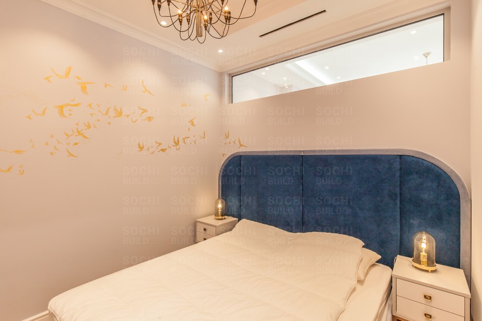 Квартира в ЖК «Актер Гэлакси», 78м², стиль: современная классика. Сочи