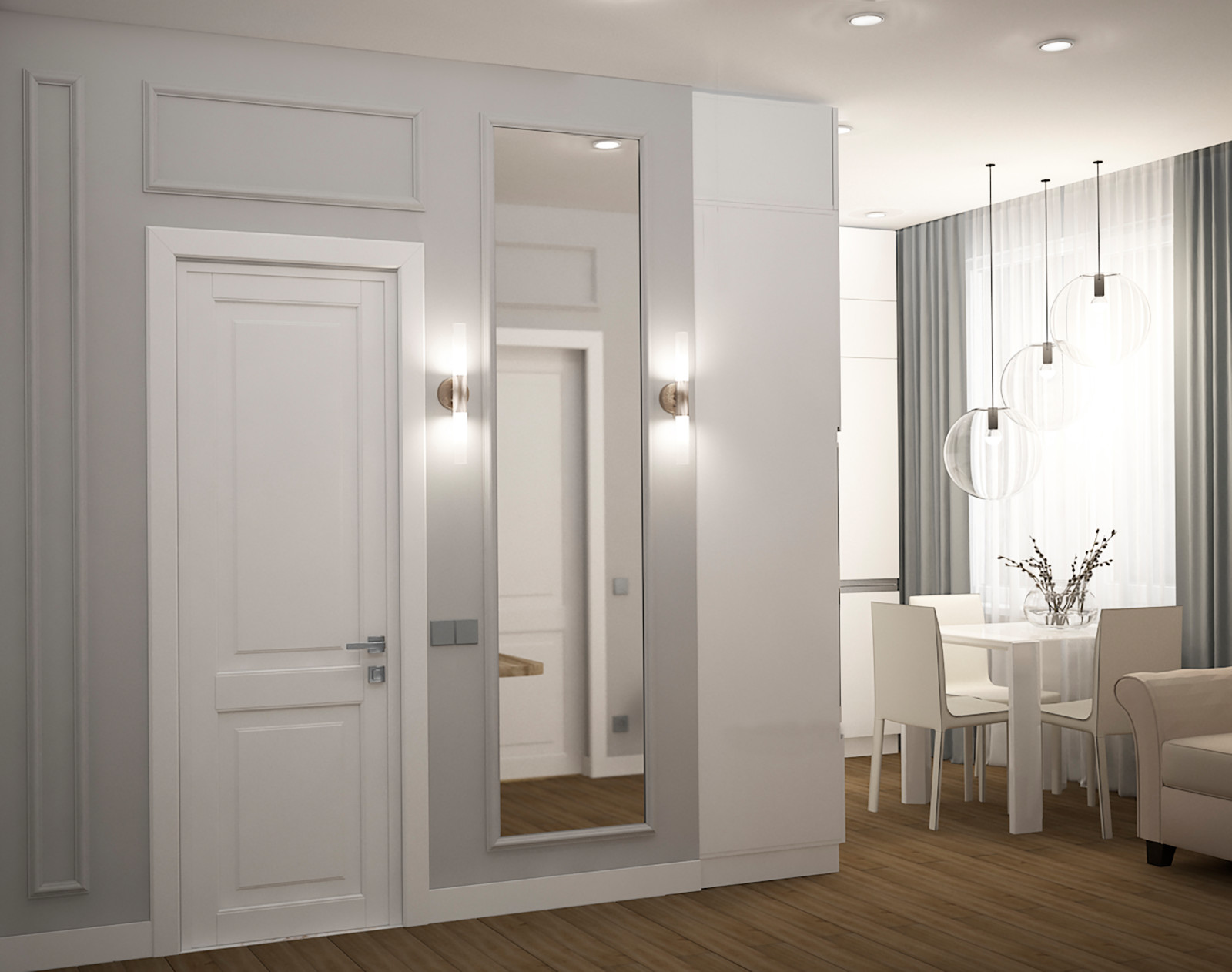 Малогабаритная квартира для молодой девушки