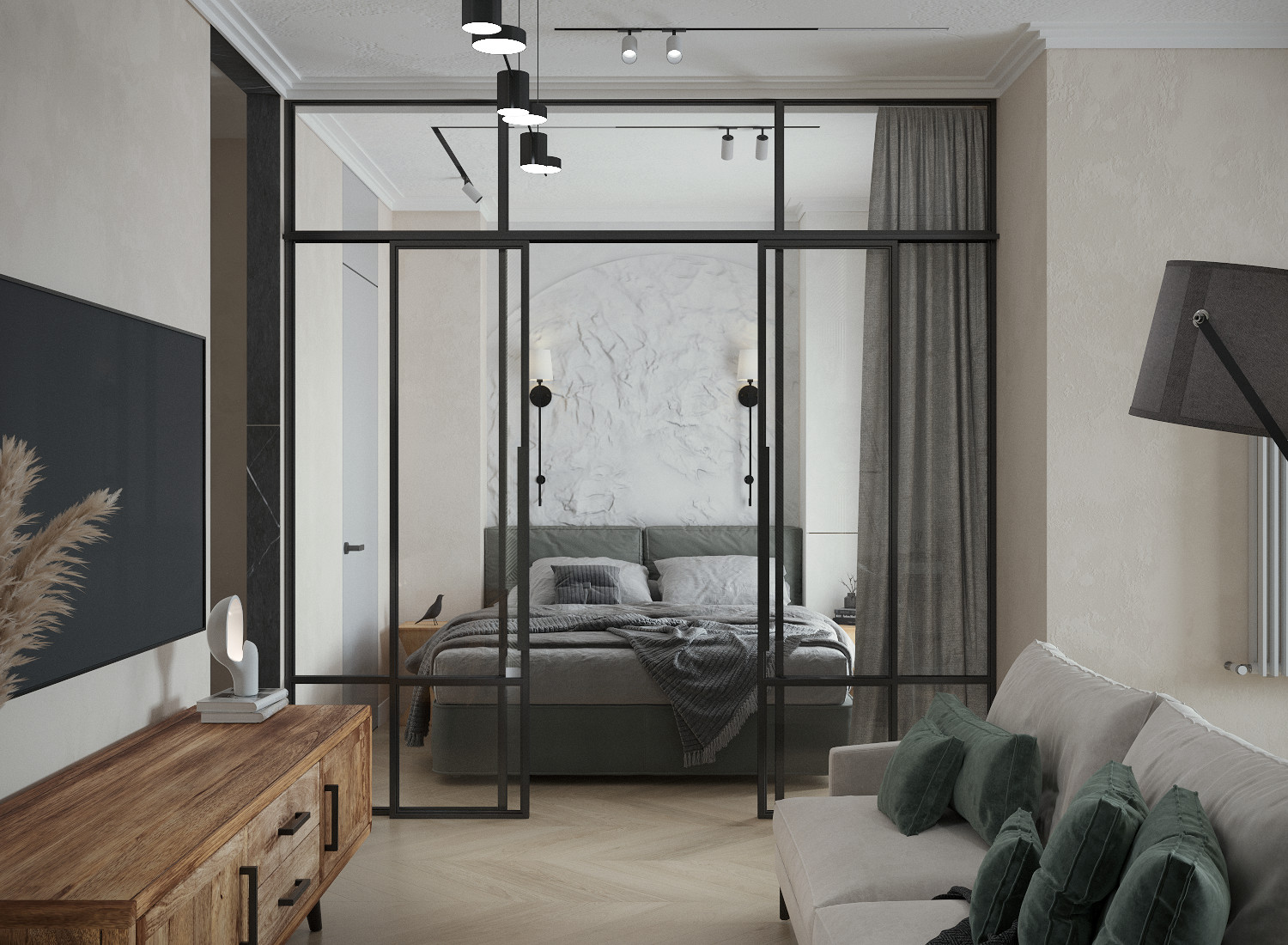 Дизайн-проект квартиры в современном стиле