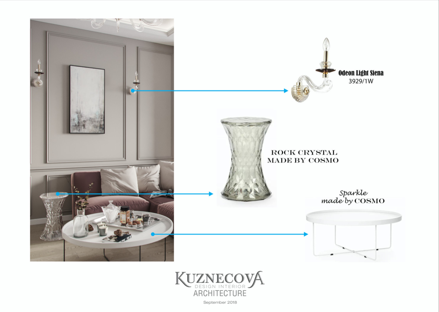 Дизайн проект квартиры 84 кв.м.