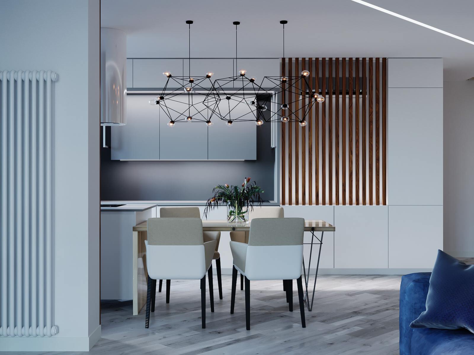 Квартира для молодого человека S = 100 кв. м.