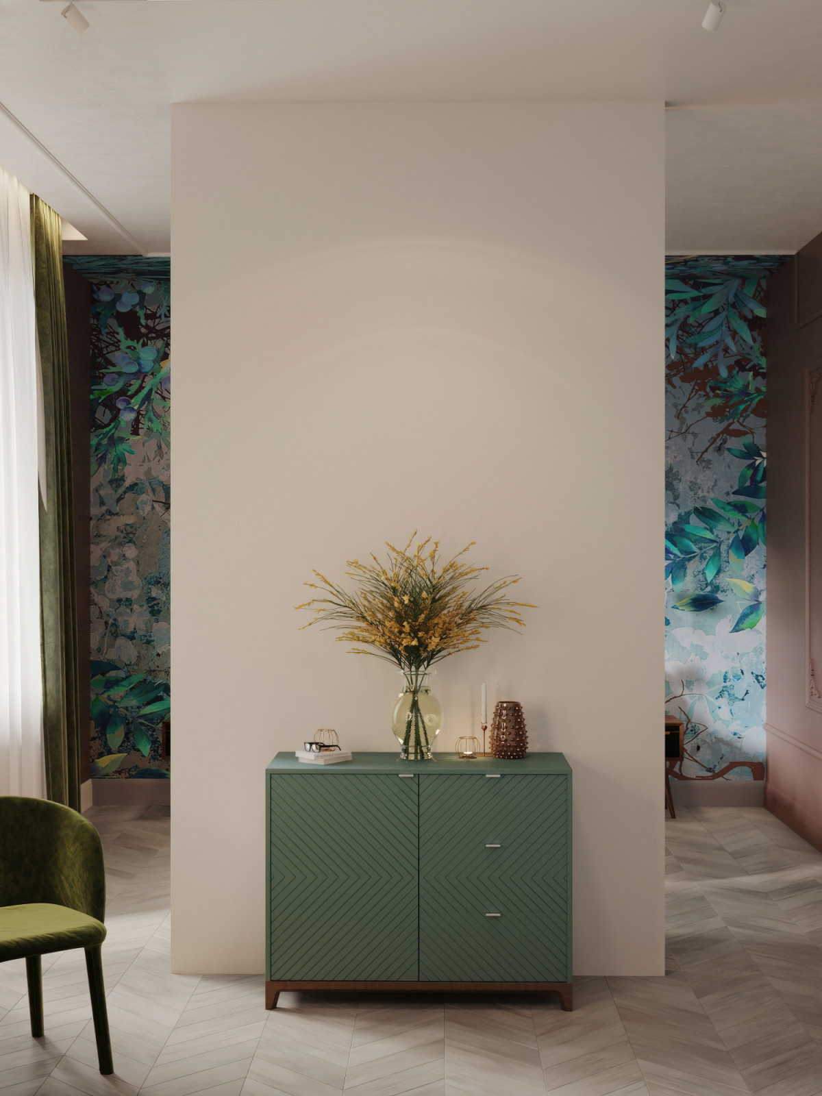 Четырехкомнатная квартира в ЖК Платинум