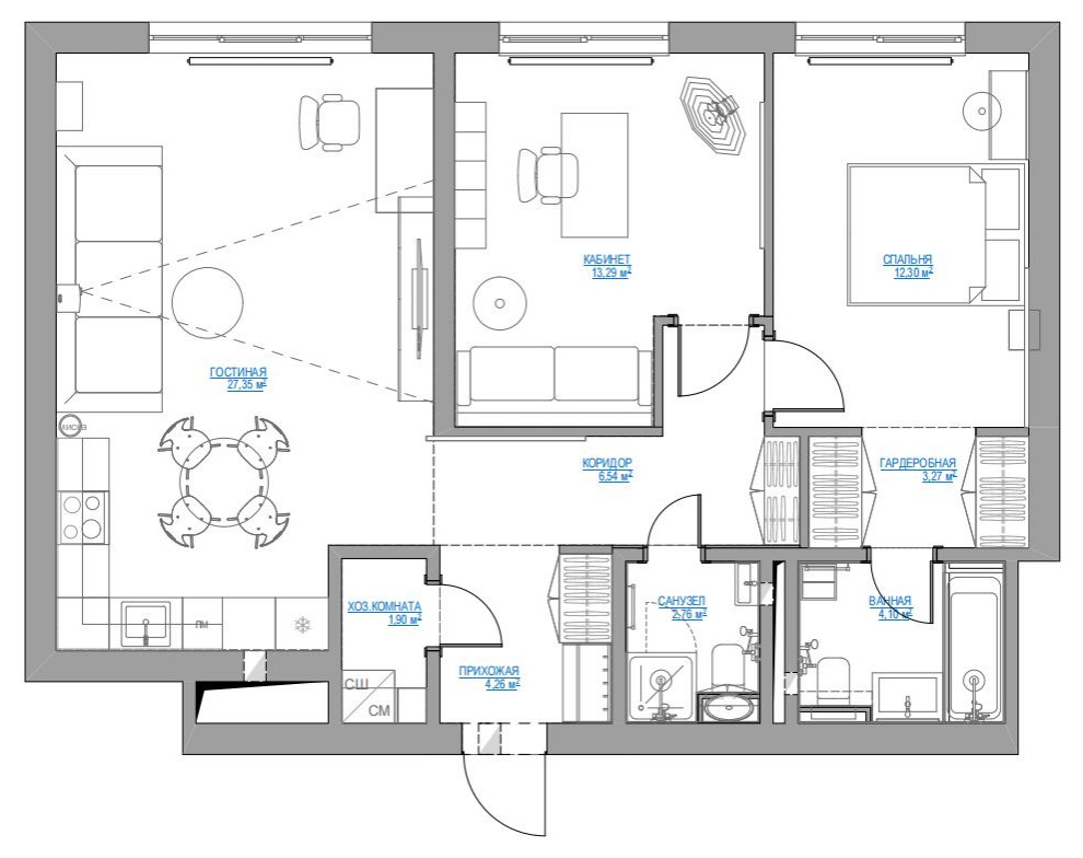 Обложка проекта: ЖК Парк Столиц