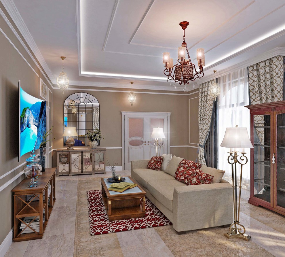 Дизайн интерьера дома на Николиной горе