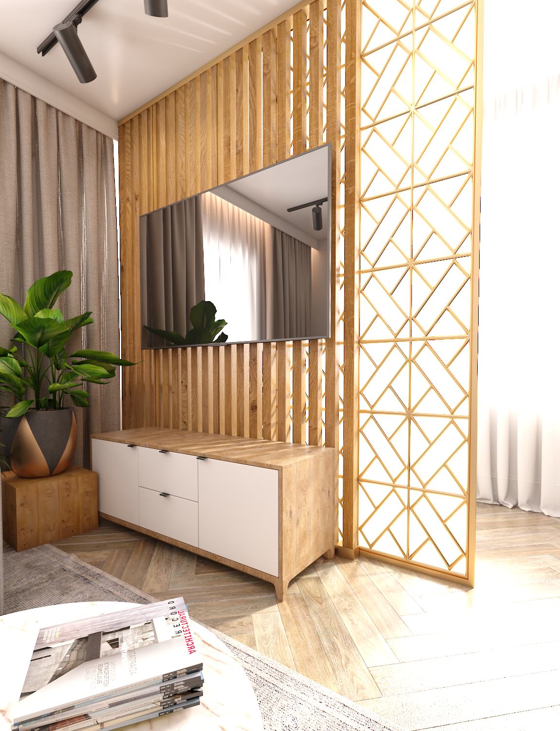 Дизайн квартиры, жк Вудленд Таун