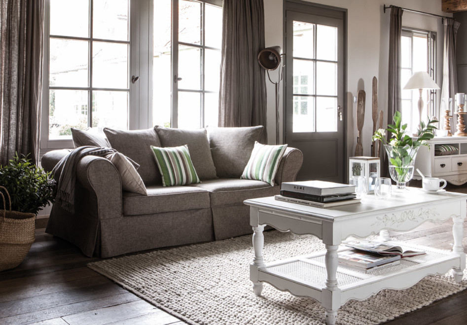 Гостиная в стиле прованс