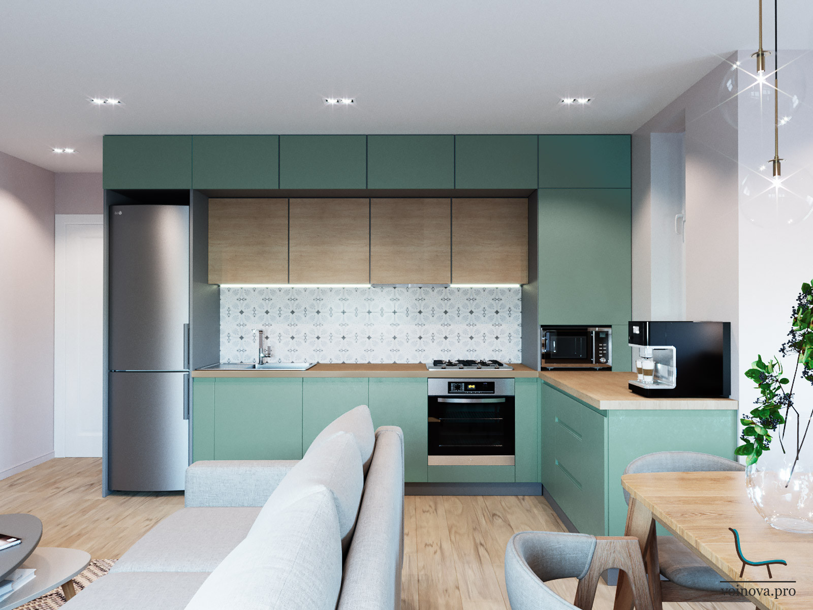 Кухня-гостиная